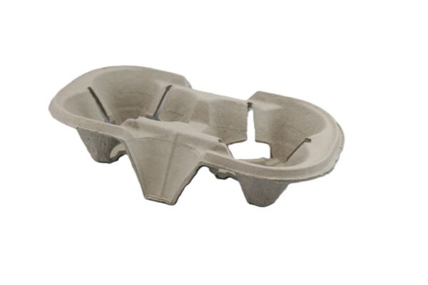 Becherhalter 2-fach grau