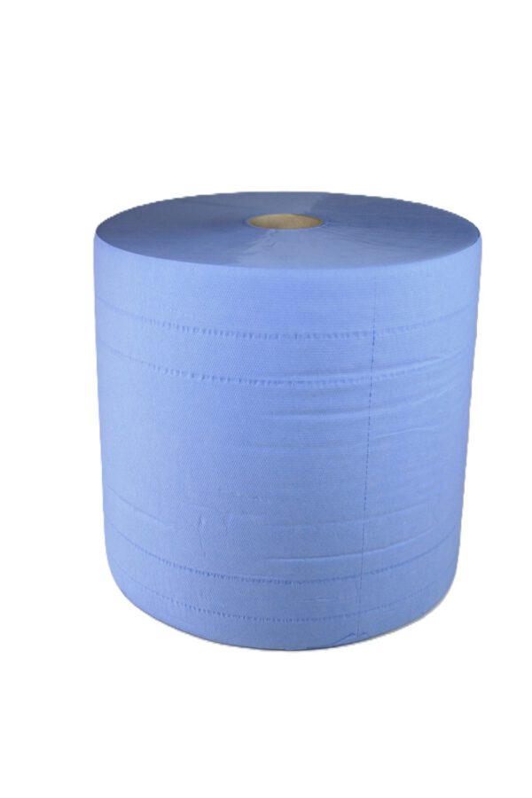 Putzrolle-blau 2-lg. 38x36 cm, 1.500 Abr.