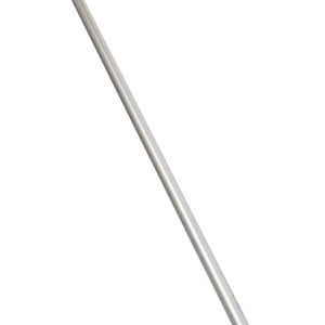 Alu Stiel 140 cm Basic mit Bohrung und Kunststoffgriff