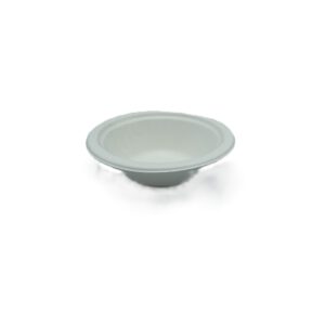 Bagasse-Schale 200 ml rund mit Rand
