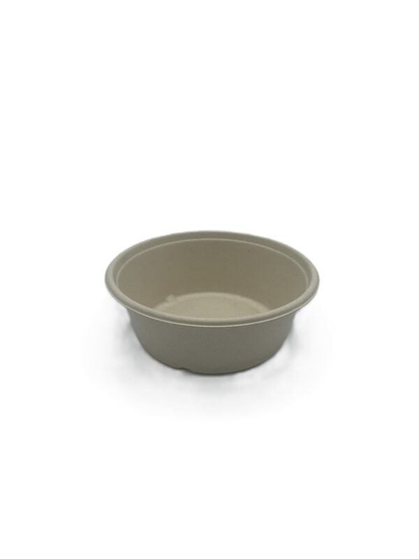 Bagasse Salatschalen  600 ml braun Ø 15,4  x 5,6 cm