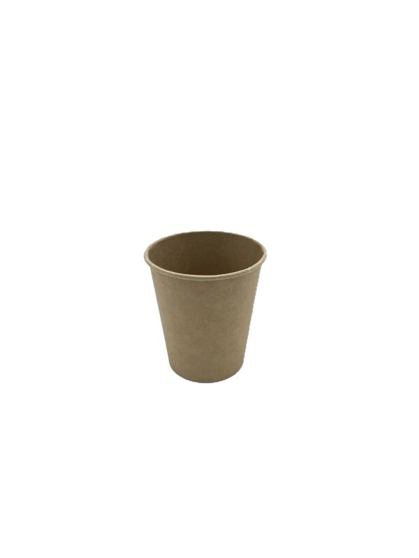 Papp-Becher 0,3 l mit beschichtet braun