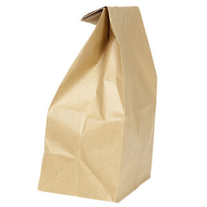 Bodenbeutel 22 x 14 x 29 cm braun  70 gr.