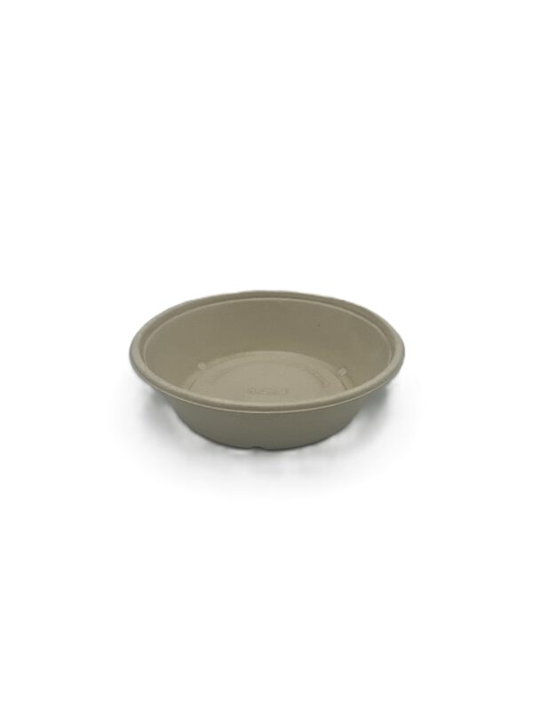 Bagasse Salatschalen 1000 ml braun Ø 19,4 x 6 cm