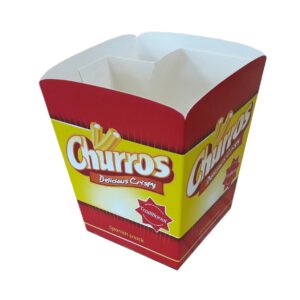 Churros-Box m. Saucenfach Gr. Nr. 1