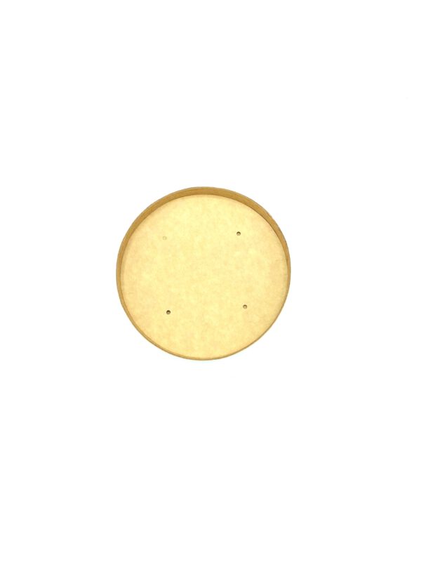 Deckel  Karton f. Suppenbecher 750 ml braun – Bild 2