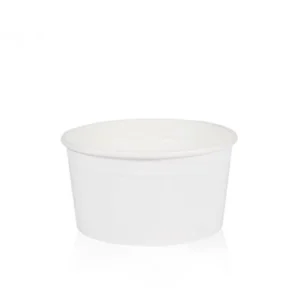 Eisbecher - Industriebecher 160 ml weiß (GE-10) ø 85 mm, H45 mm