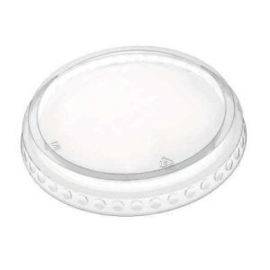 Flach-Deckel geschlossen transparent  Ø 95 mm