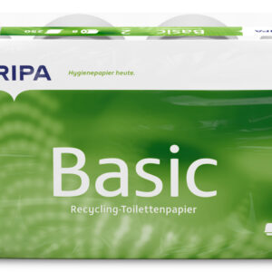 Fripa Toilettenpapier 2-lg. Basic 250 Blt. ca 10x12cm recyclingqualität