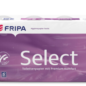 Fripa Toilettenpapier 4-lg. "Select" 160 Blatt 100% Zellstoff