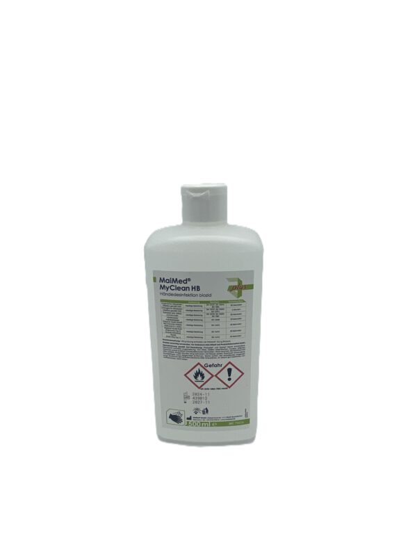MyClean HB Händedesinfektion 500 ml biozid, gelistet