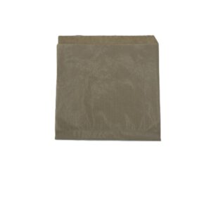 Hamburger-/Snacktasche 15 x 16 cm braun 2-seitig offen