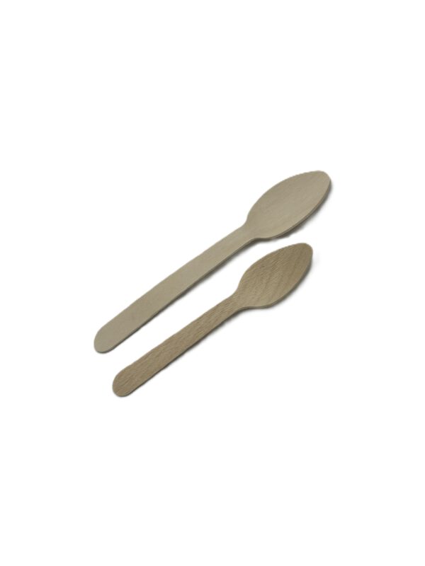 Kaffeelöffel-Holz 14 cm – Bild 2