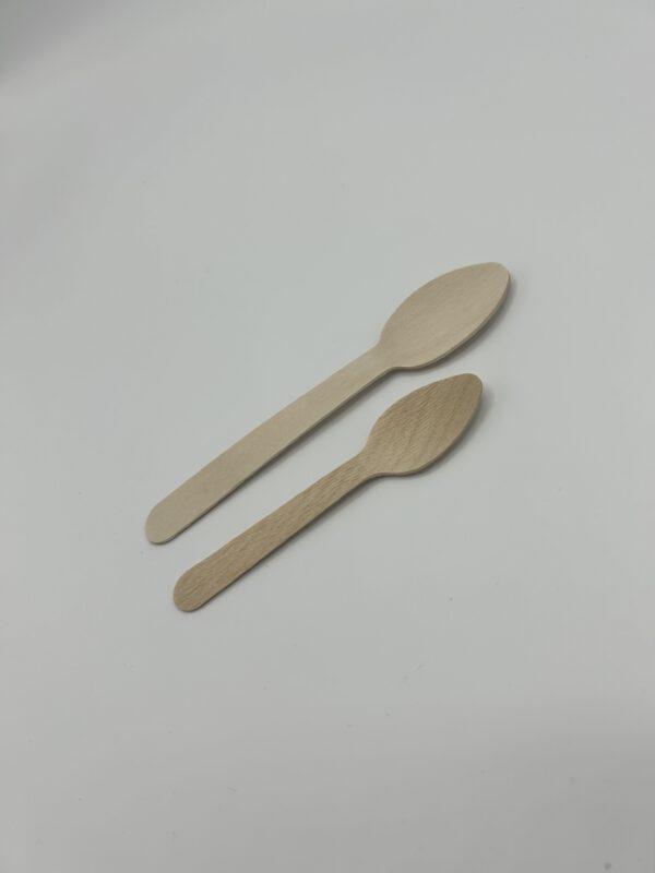 Kaffeelöffel-Holz 14 cm – Bild 2