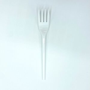 Mehrweg-Gabel 18 cm weiß