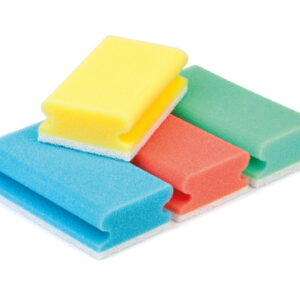 Putzschwamm 15/7/4,5 cm blau/weiß kratzfrei