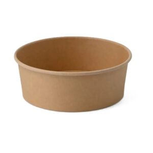 Salatschale 1000 ml braun Ø 18,5 x 6,6 cm