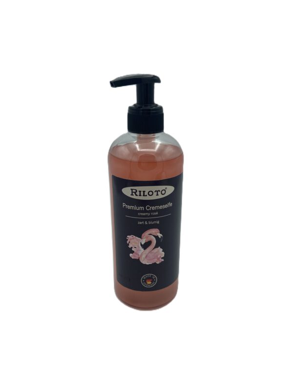 Riloto Cremeseife Rose 500 ml Pumpspender "vegan"