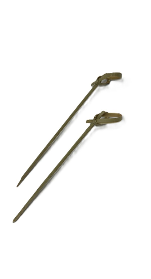 Bambus Knotenspieß 10,5 cm natur – Bild 2