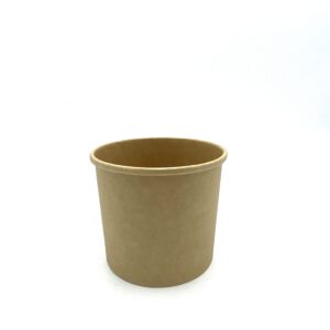 Suppenbecher 480 ml ca. (16 oz) Ø 9,8 x 10,5 cm braun Kraft