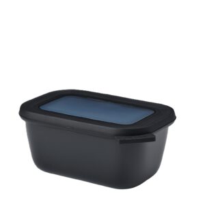 Mepal Multischüssel Cirqula rechteckig 750 ml, schwarz