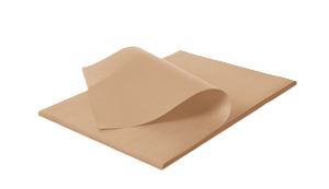 Pergamentersatzpapier 1/8 Bogen /25 x 38 cm/ braun