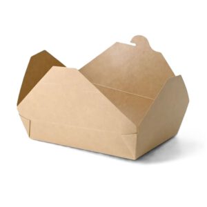Take-away Box 1100 ml Karton 15,8 x 22 x 4,6 cm braun