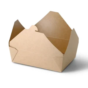Take-away Box 1500 ml Karton 15,3 x 22 x 6,4 cm braun