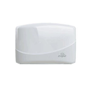 Fripa Handtuchspender Kunststoff klein weiß